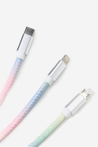 3 In 1 Multi Charging Cable