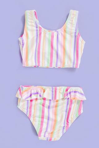 Stripe Bikini Set