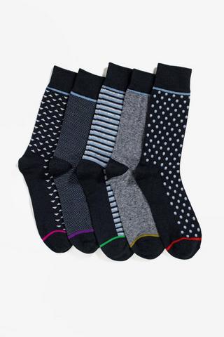 5 Pack Socks