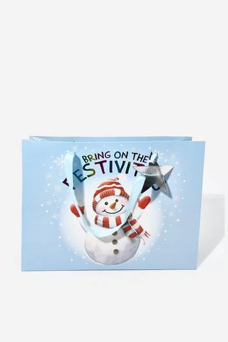 Festive Large Gift Bag