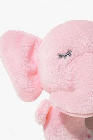 Plush Elephant Rattle