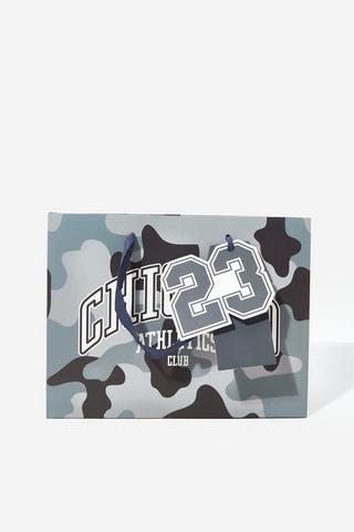 Camo Medium Gift Bag