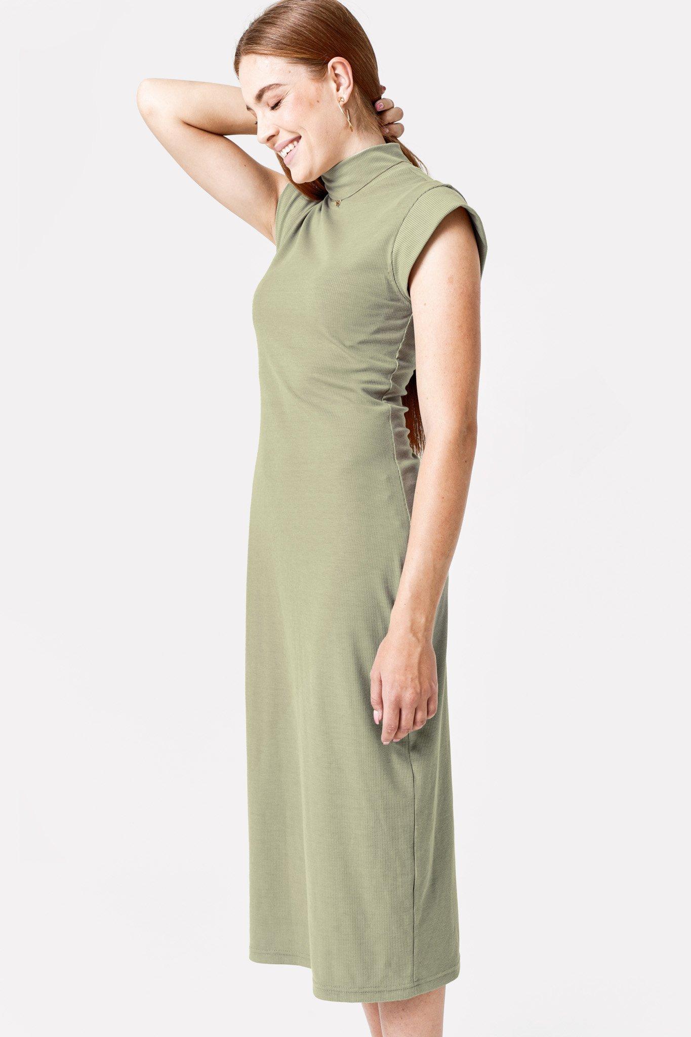 7400070 Grey Patterned Bodycon Dress main image 1