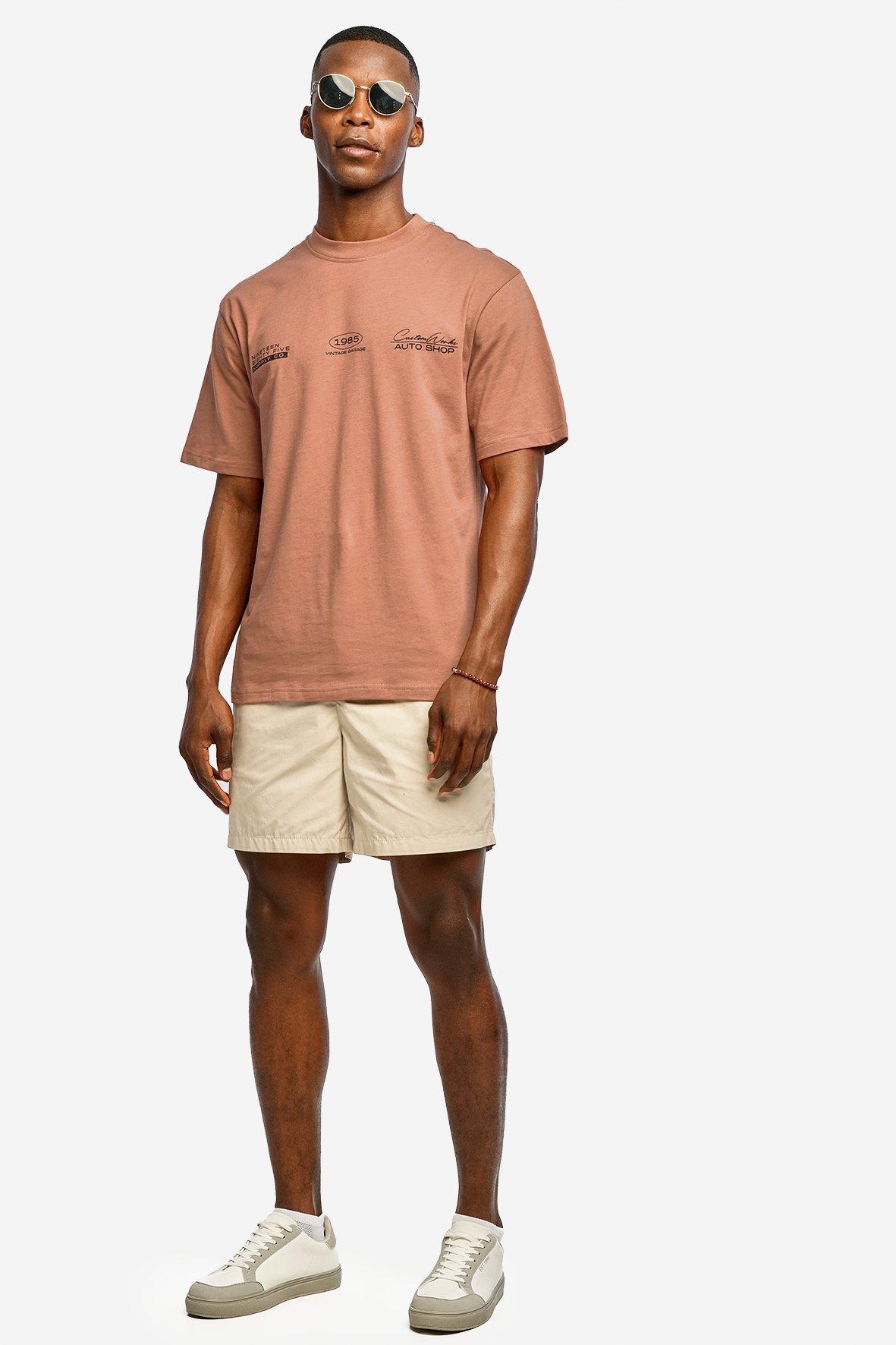 Boy Printed Sweat-Shorts - Metal - SB2504057E