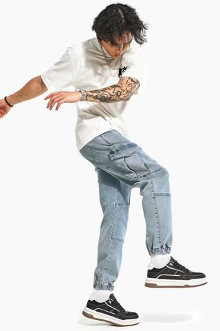 Cargo Denim Joggers