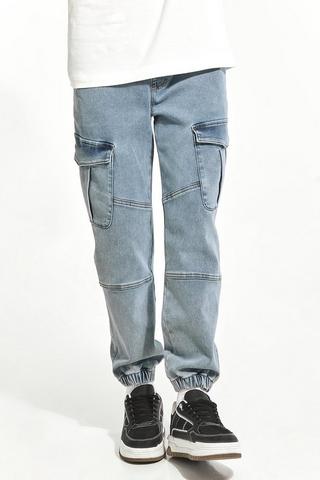 Cargo Denim Joggers