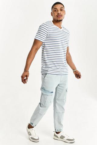 Cargo Denim Joggers