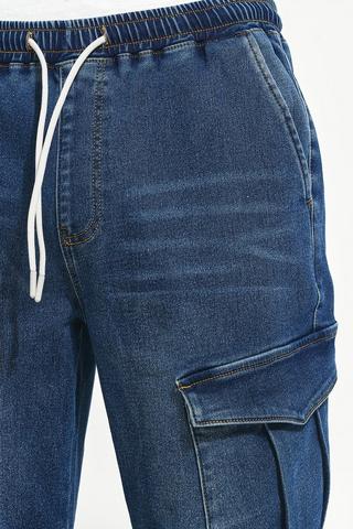 Cargo Denim Joggers