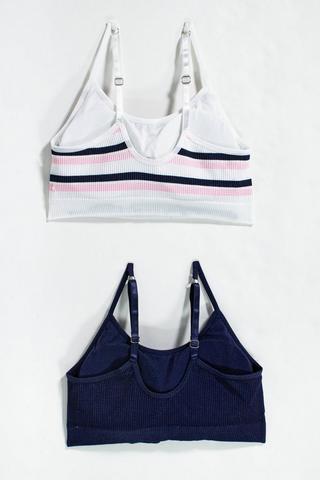 2 Pack Crop Bras