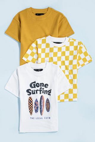 3 Pack T-Shirts