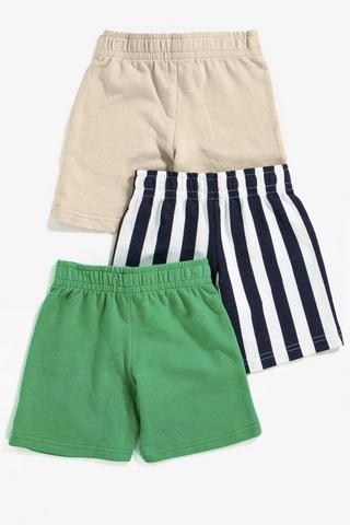 3 Pack Shorts