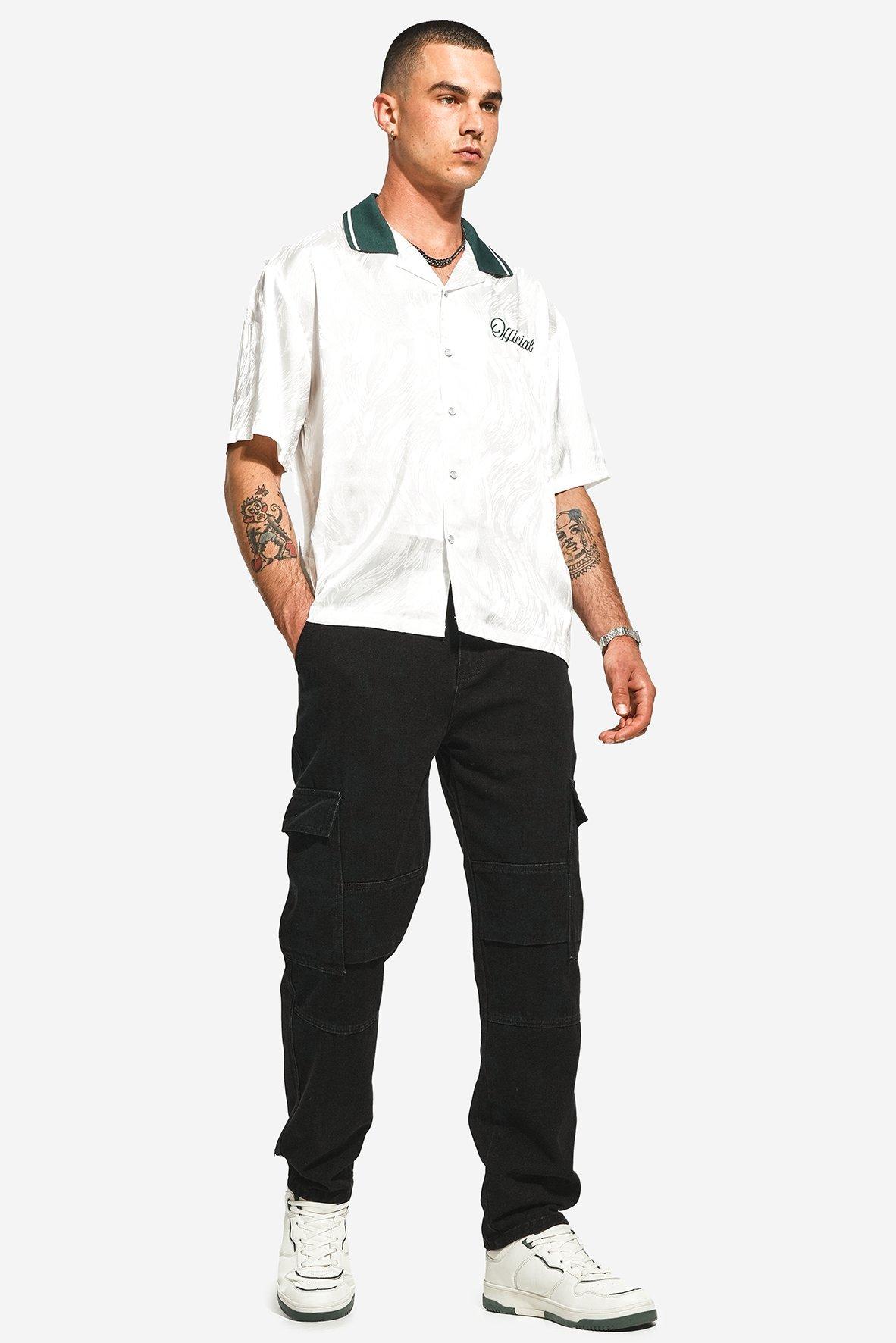 BLACK CARGO DENIN TOP main image 0