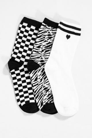 3 Pack Socks