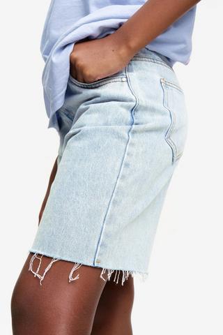 Denim Bermuda Shorts