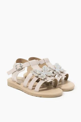 Butterfly Ankle Strap Sandal
