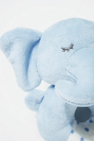 Plush Elephant Rattle