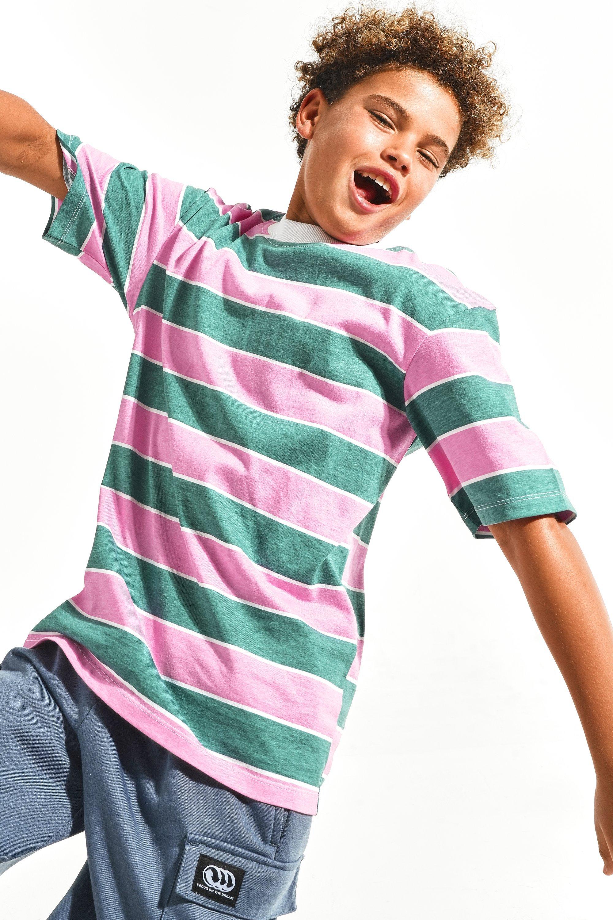 Stripe Pattern T-Shirt main image 0