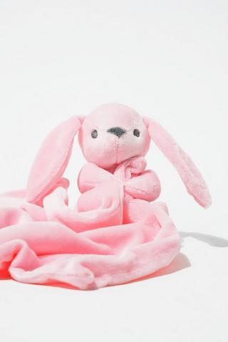 Plush Bunny And Comforter