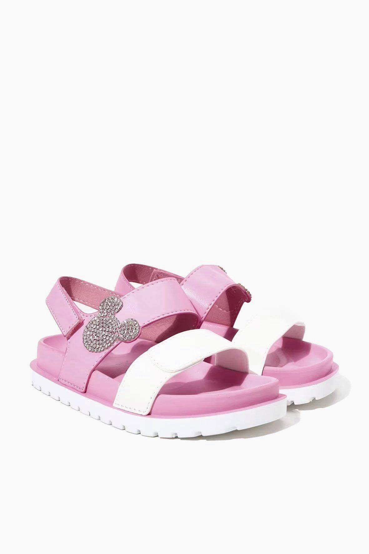 Minnie Mouse Pink Moulded Sandals