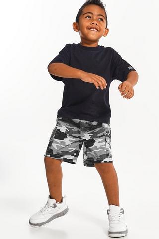 Camo Cargo Shorts