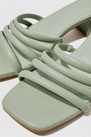 Strappy Block Heel