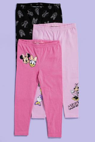 3 Pack Disney Leggings