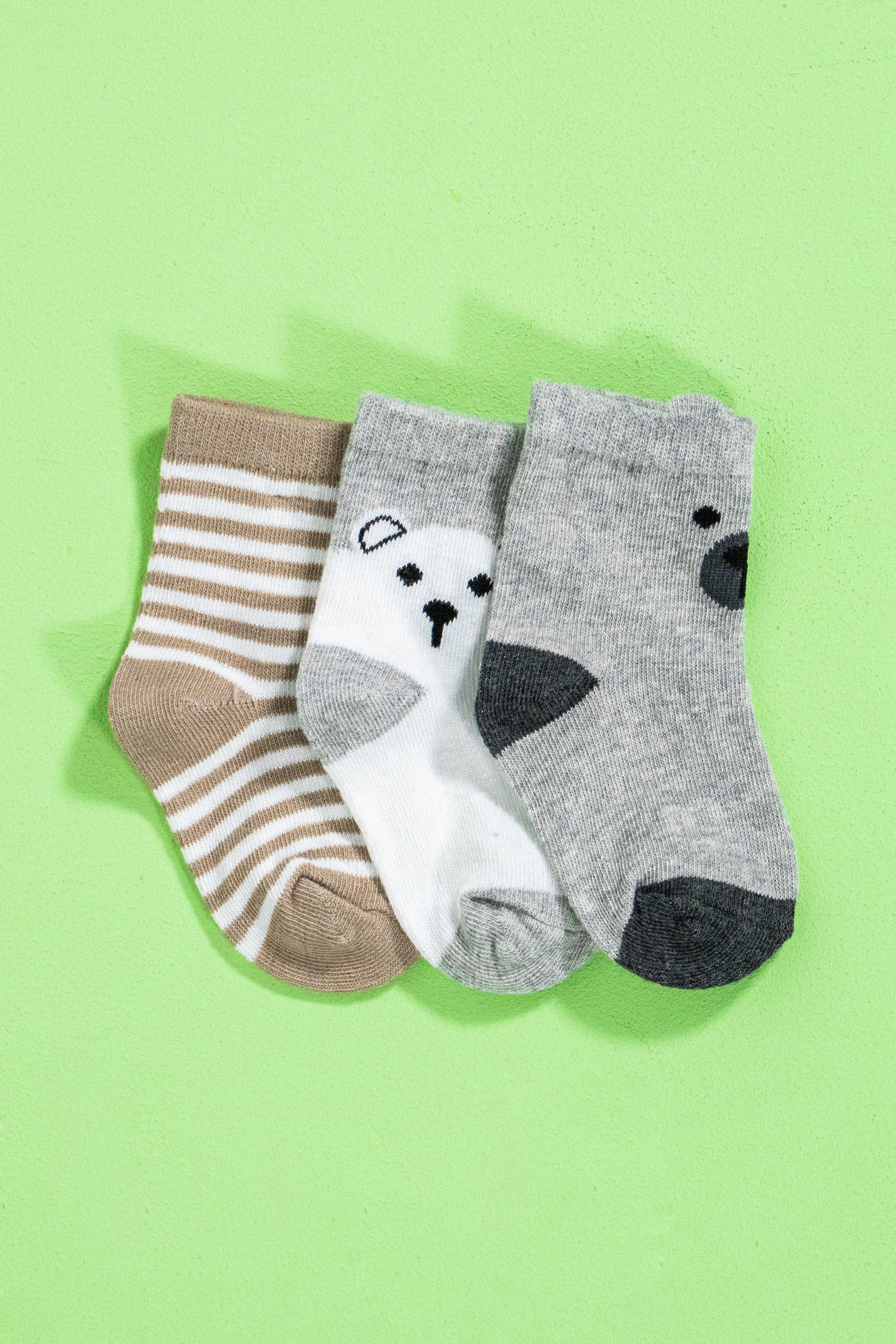 3 Pack Socks