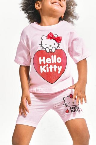 Hello Kitty T-Shirt And Cycle Shorts Set