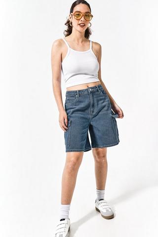 Bermuda Denim Shorts