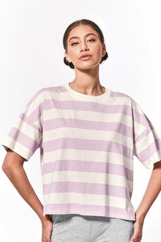 Stripe Boxy T-Shirt
