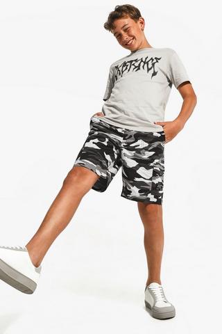 Camo Cargo Shorts