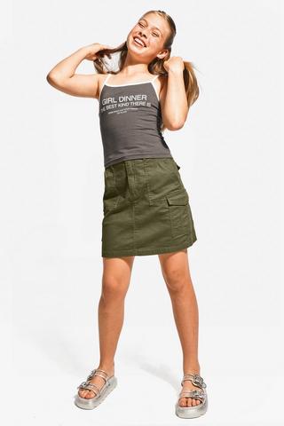 Cargo Mini Skirt