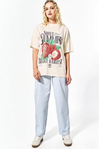Stripe Balloon Pants