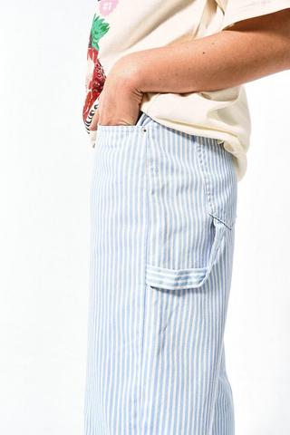 Stripe Balloon Pants