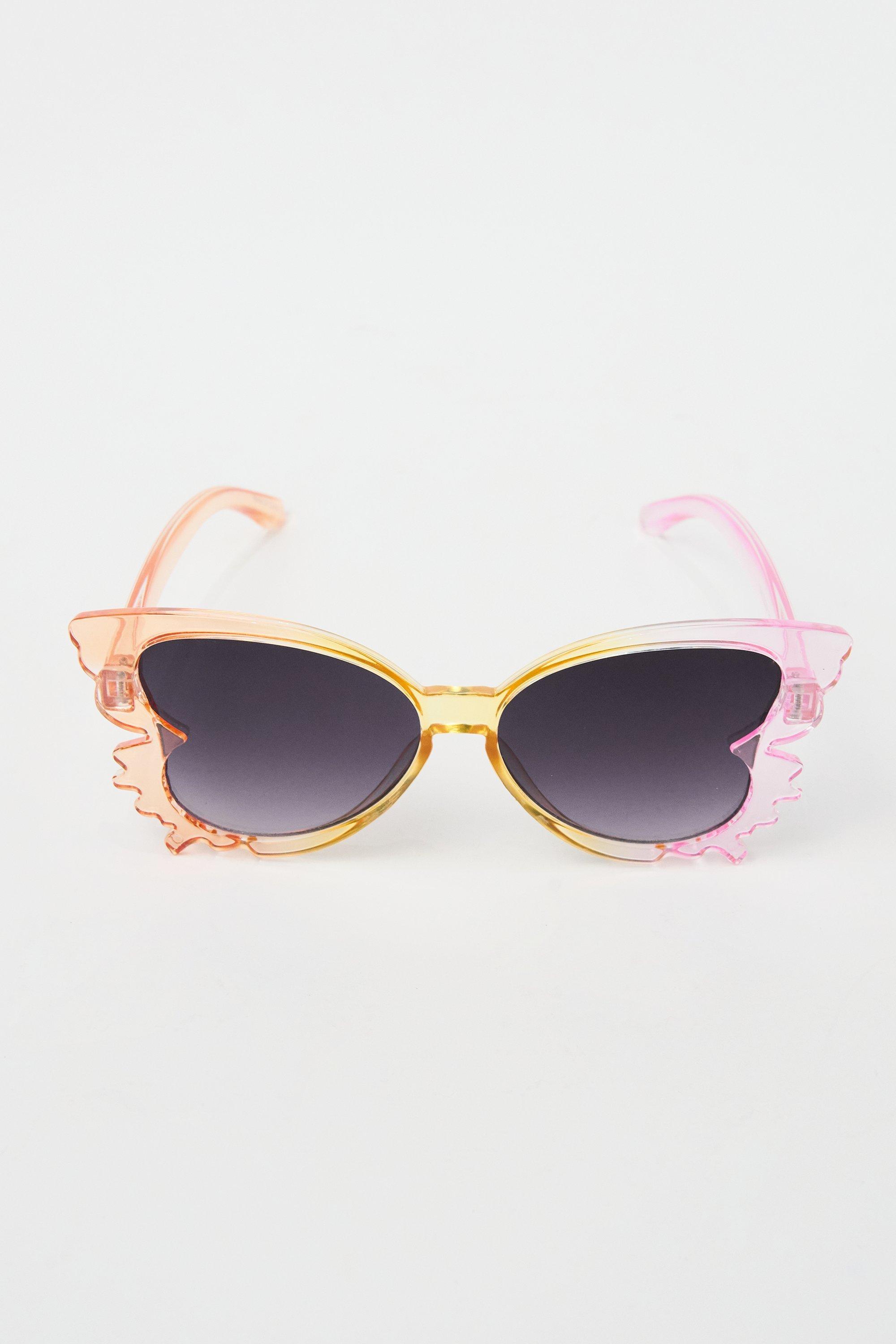 Babyhug Butterfly Shaped Sunglasses - Brown