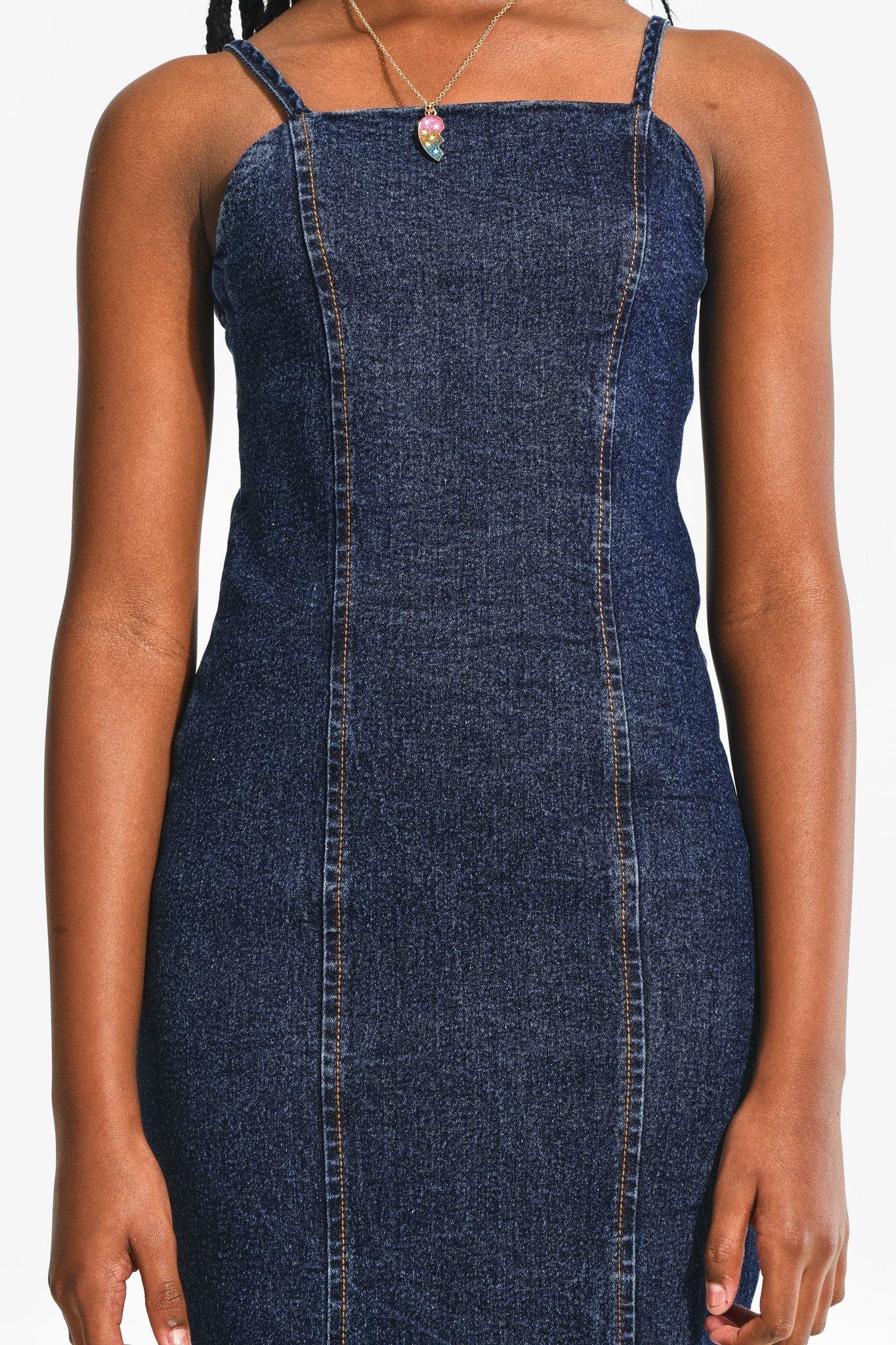 Denim Bodycon Dress