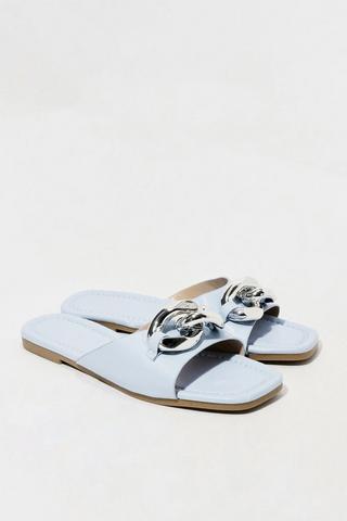 Chain Detail Sandal