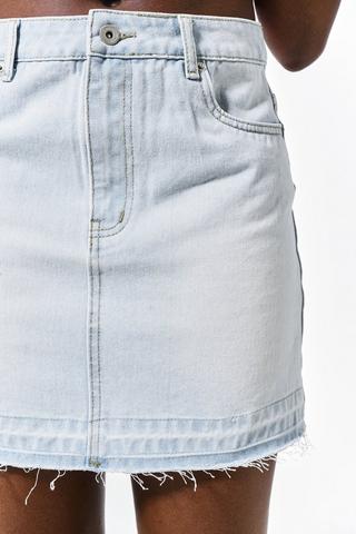 Denim Mini Skirt
