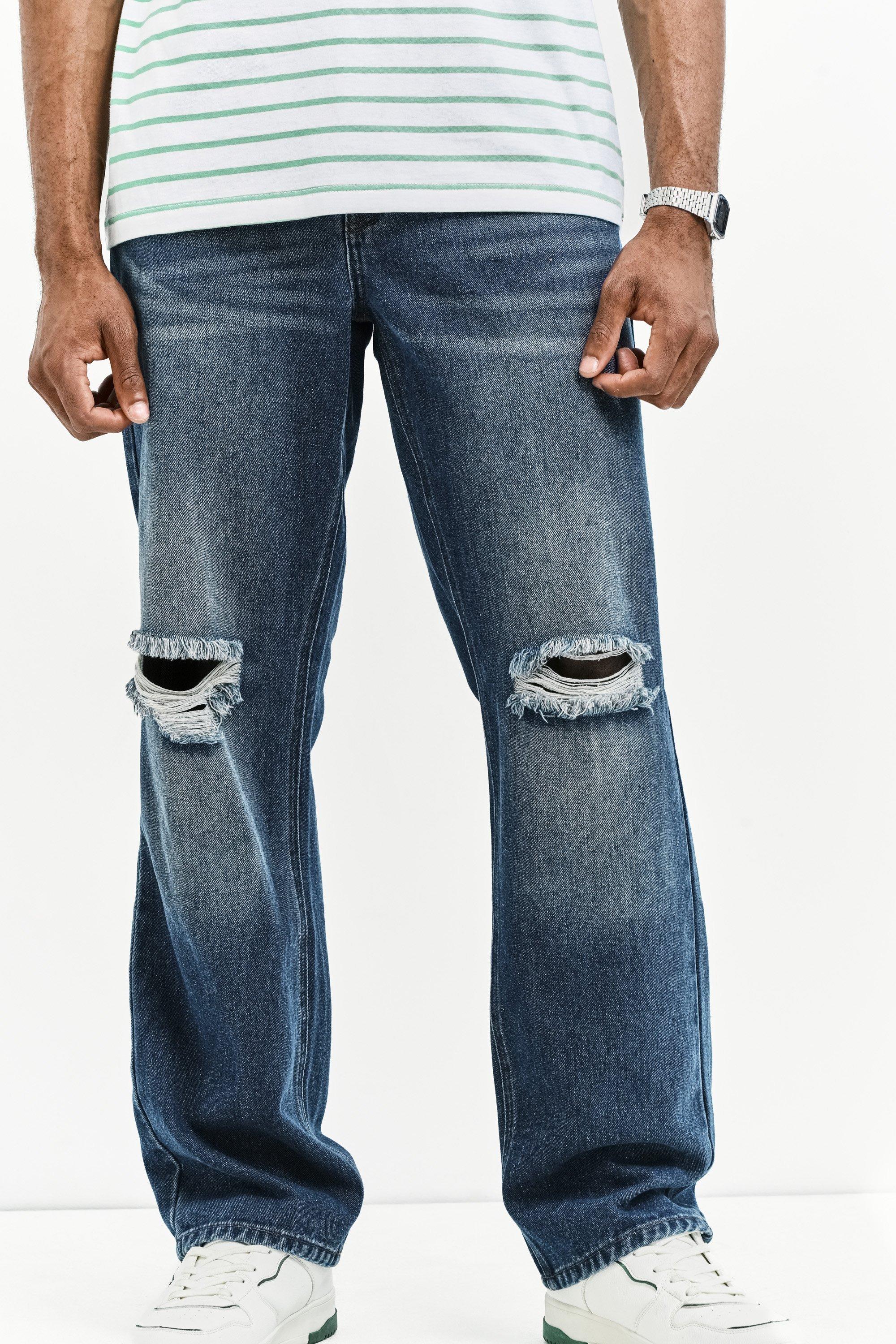 Denim Diamond Straight Jeans main image 1
