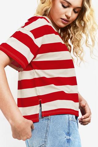 Stripe Boxy T-Shirt