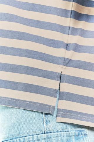 Boxy Stripe Top