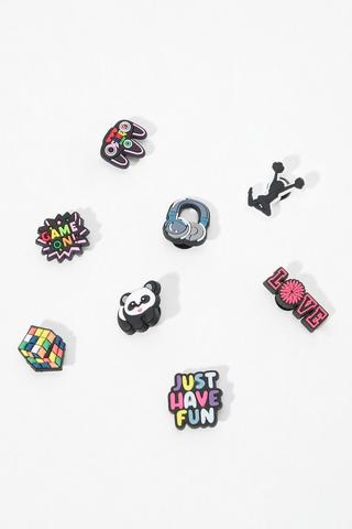 8 Pack Shoe Charms