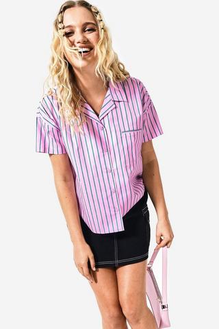 Stripe Boyfriend Shirt