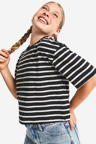 Stripe Boxy T-Shirt