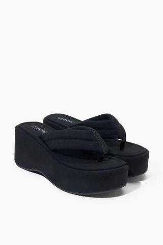 Thong Wedge Heel