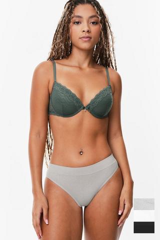 3 Pack Seamless Bikini