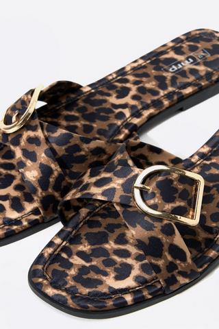 Leopard Print Sandal