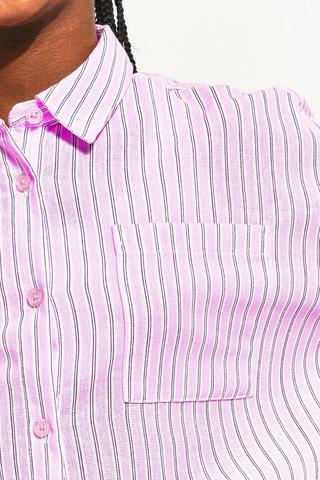 Stripe Boxy Shirt