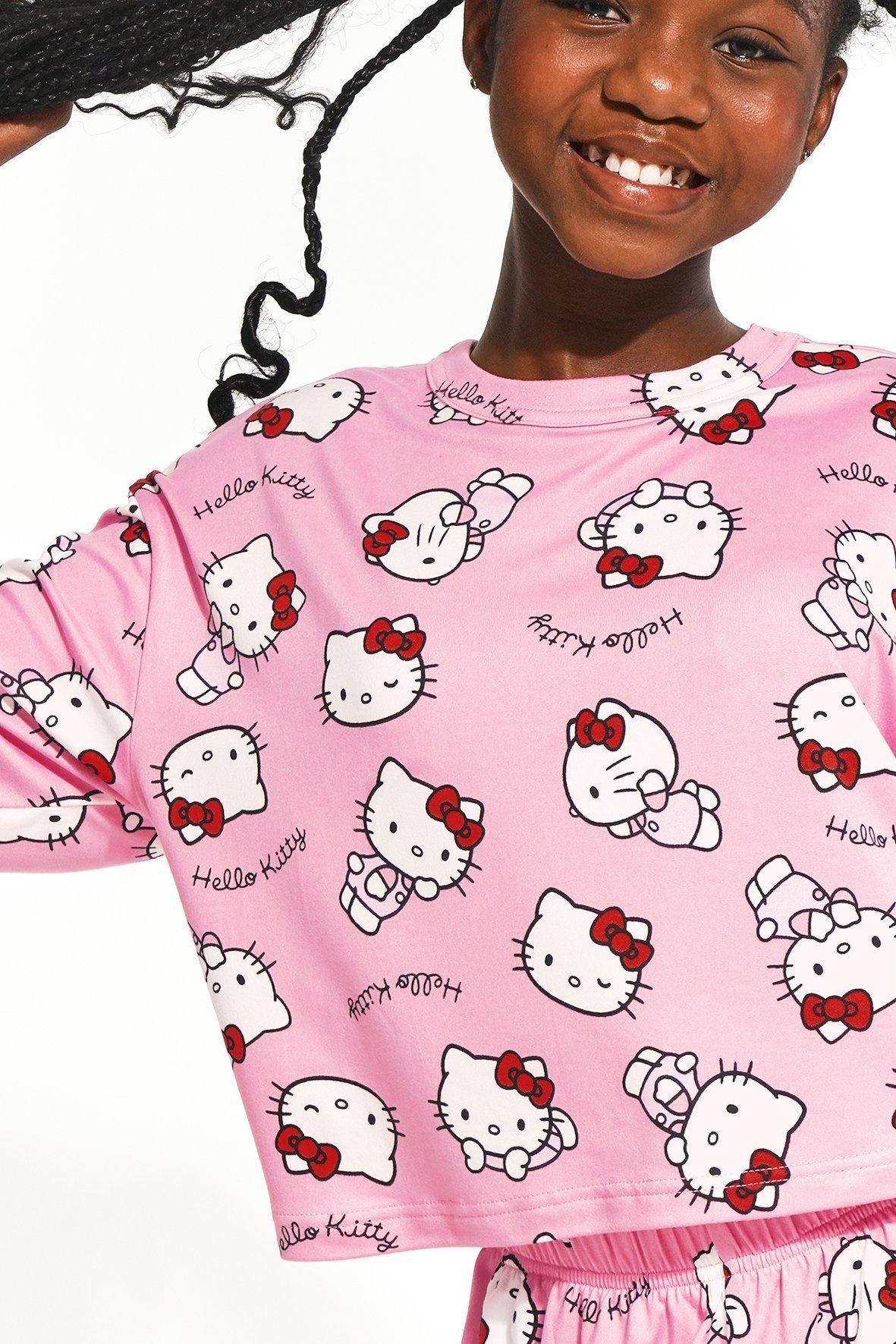 その他 Hello Kitty T-shirt & Pants Set Hello Kitty Sleep Set
