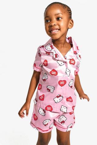 Hello Kitty Satin Sleep Set